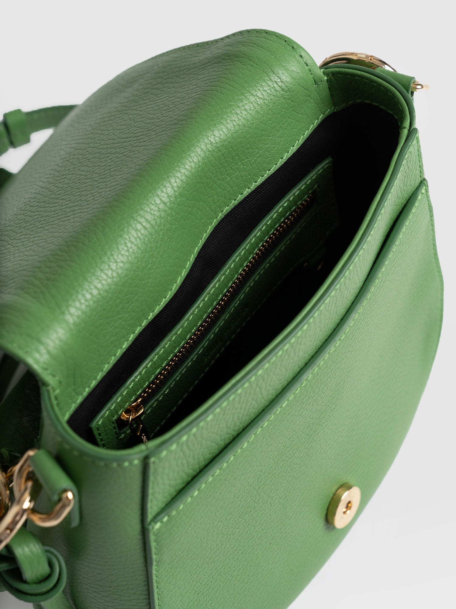 Saddle Bag Green - Women's Handbag | Saint + Sofia® EU